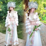 Юньнан Дали Лицзян национальный стиль, туристическая одежда, Западный регион принцесса фото одежда Тибетская тибетская одежда Фотография Фотография