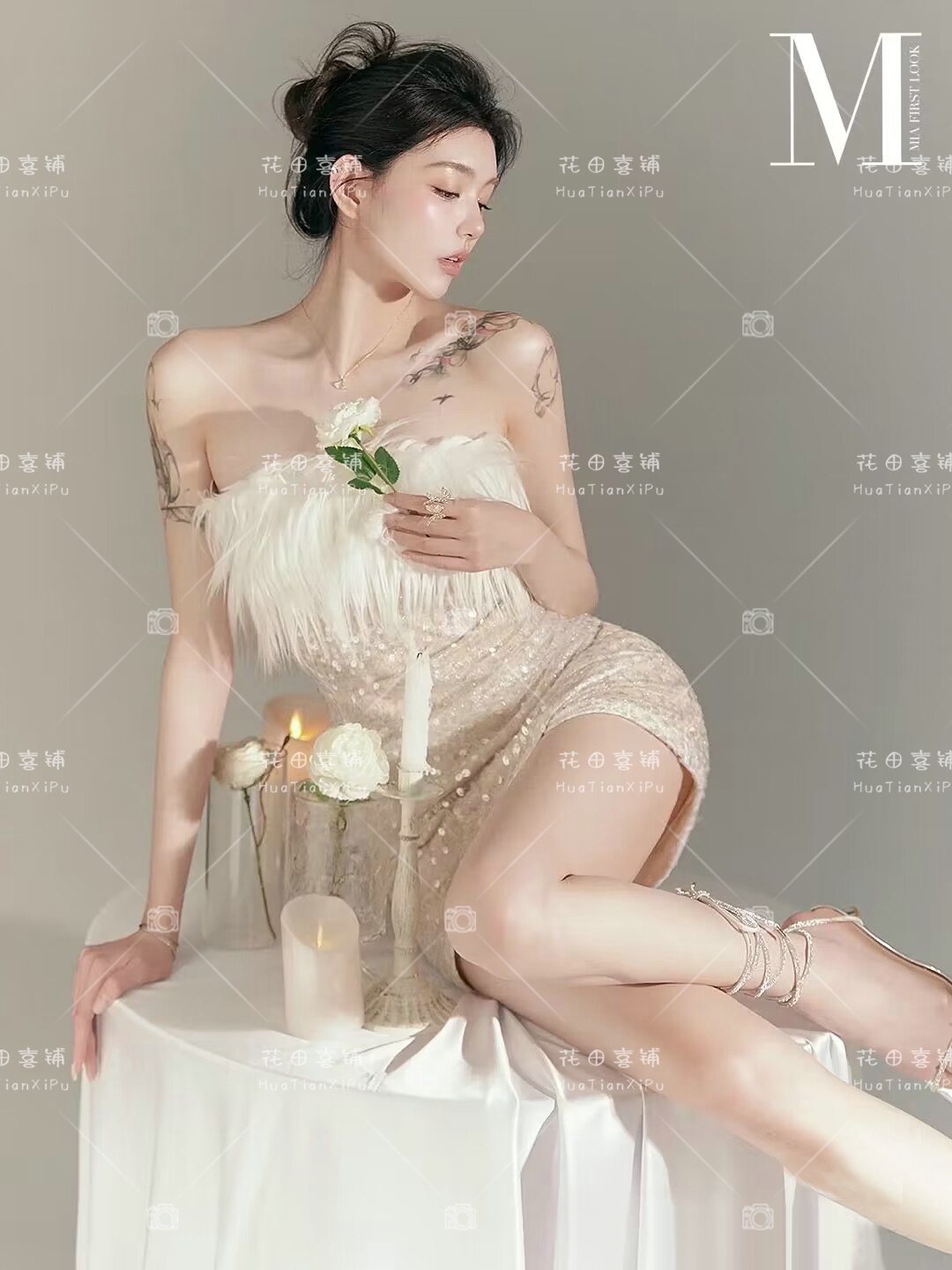  Photo average code+Nail sequins, dress   + $15.41 
