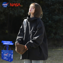 NASA brand high-end jacket for women 2024 new American outdoor jacket spring and autumn windbreaker winter cotton jacket