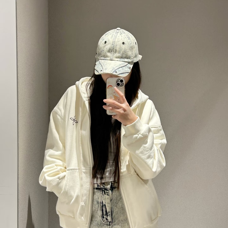 Trendy Brand Smfk Cross Statue Hoodie Loose Fit Large Pocket Zipper Cardigan Unisex Spring and Autumn Casual Sports Jacket Trendy Brand Smfk Cross Statue Hoodie Loose Fit Large Pocket Zipper Cardigan Unisex Spring and Autumn Casual Sports Jacket