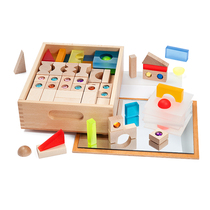 Domestic spot German Dusyma gem building blocks macaron three-dimensional logical thinking rainbow building blocks teaching aids