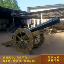 New Republic of China retro simulation military cannon manual custom metal crafts film and television props hot sale ornaments