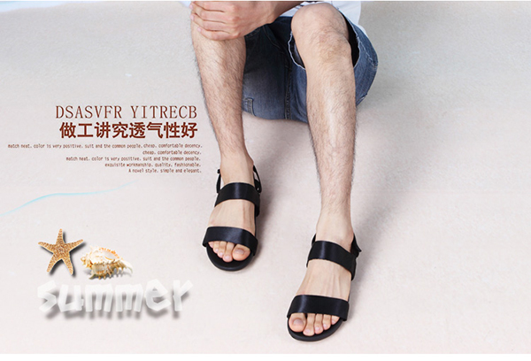 Giày nam mùa hè mới phiên bản Hàn Quốc của giày thủy triều nam đi biển nam chống trượt Việt Nam dép thể thao và dép La Mã giải trí giày thể thao