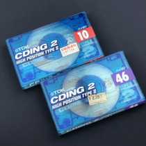 TDK CDing2 second-class tape recording cassette brand new blank tape old tape recorder new product