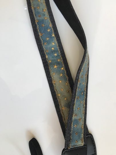 Retro Denim Camera Shoulder Strap Travel Mirrorless Camera Xs10Xs20 High-Definition Camera Universal Camera Shoulder Strap Strap