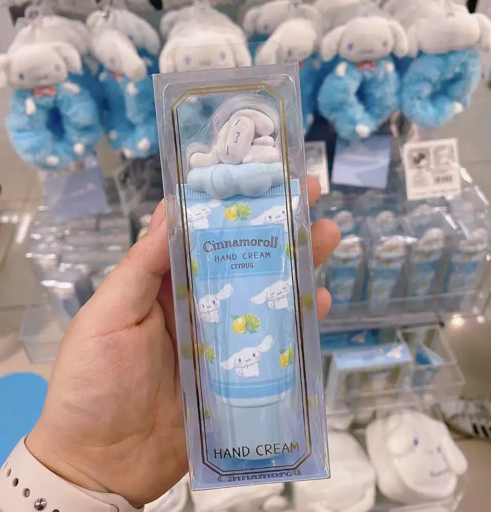 Sanrio, японский увлажняющий бальзам для губ, крем для рук, 3г