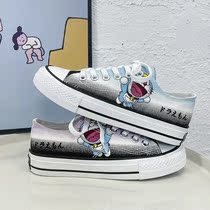 Original niche 21 new low-top canvas shoes white sweet cool shoes womens summer thin section student wild Korean version jingle cat