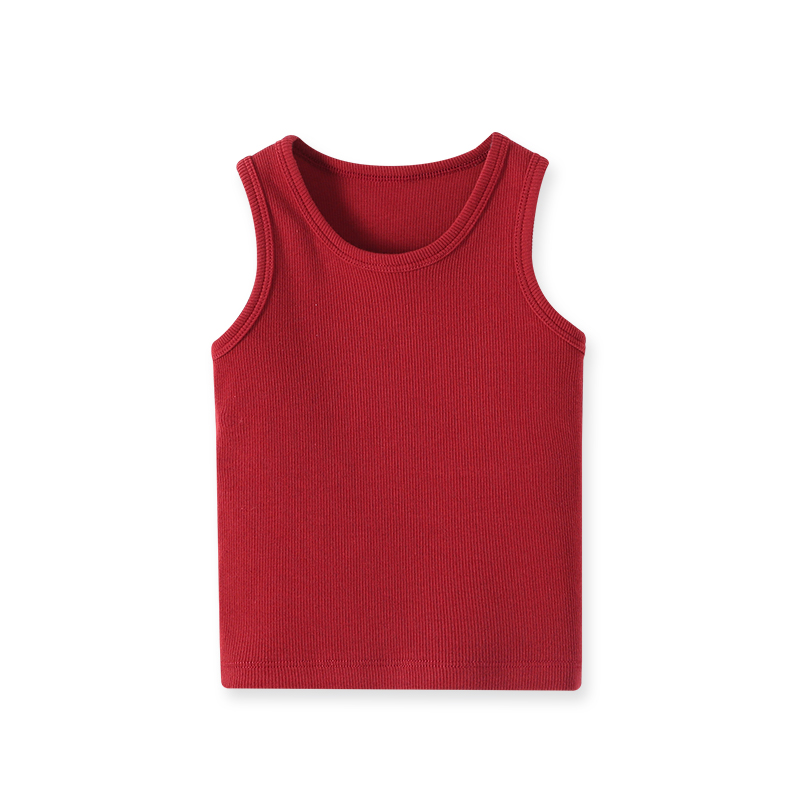 mens Cát và womens con vest 1-5 tuổi 3 bé mùa hè bông mới gân tay áo đáy áo khoác.