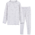Cat man đồ lót chính thức cửa hàng cô gái mùa thu quần áo Lycra cotton trẻ em đồ lót nhiệt bộ đồ ngủ chạm đáy áo sơ mi - Quần áo lót đồ bộ mặc nhà Quần áo lót