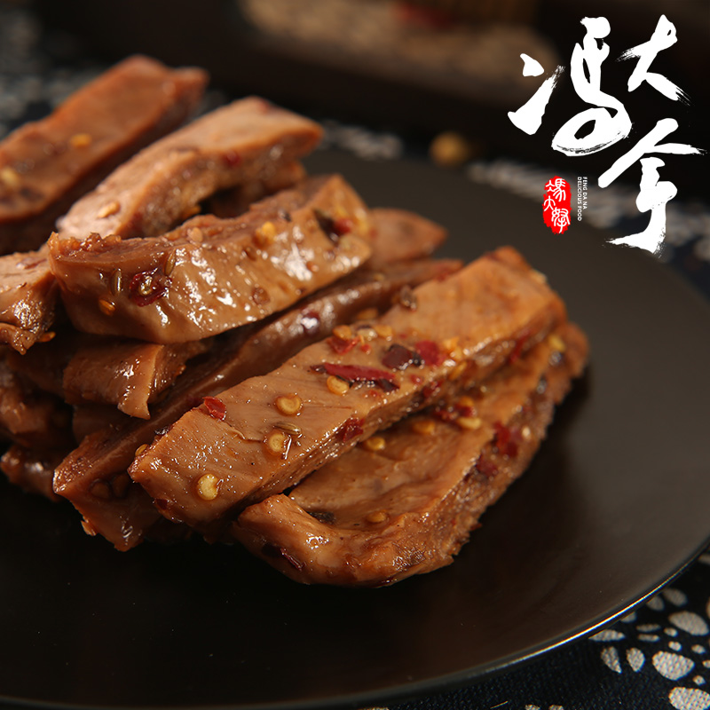 Feng Dana Northeast specialty Jinzhou bean products vegetarian smoked tofu fragrant dry vegetarian chicken vegetarian meat spicy tofu 268g