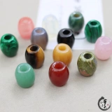 Натуральная вода, агатовый плетеный кварц из нефрита ручной работы, 16×18мм, 5мм, связать своими руками