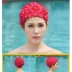 Thời trang hàn quốc mùa xuân mũ bơi hoa cánh hoa dài tóc mũ bơi nữ handmade ba chiều hoa bơi kích thước lớn mũ bơi - Mũ bơi Mũ bơi