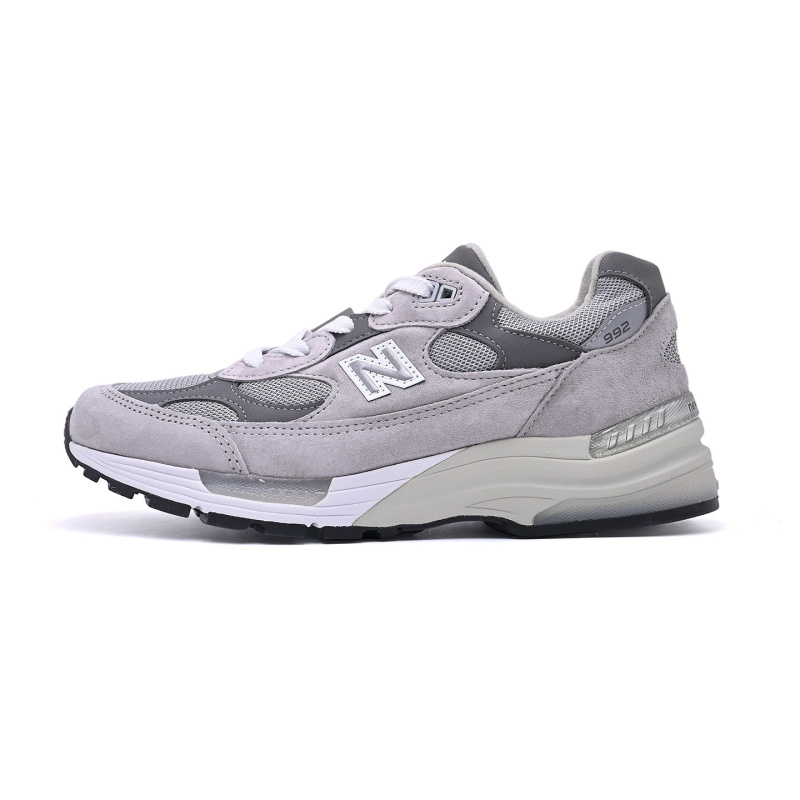 New Balance Nb Men's and Women's Retro Shoes Original Gray 992 Low-Top Versatile Casual Running Shoes U992Gy-D New Balance Nb Men's and Women's Retro Shoes Original Gray 992 Low-Top Versatile Casual Running Shoes U992Gy-D