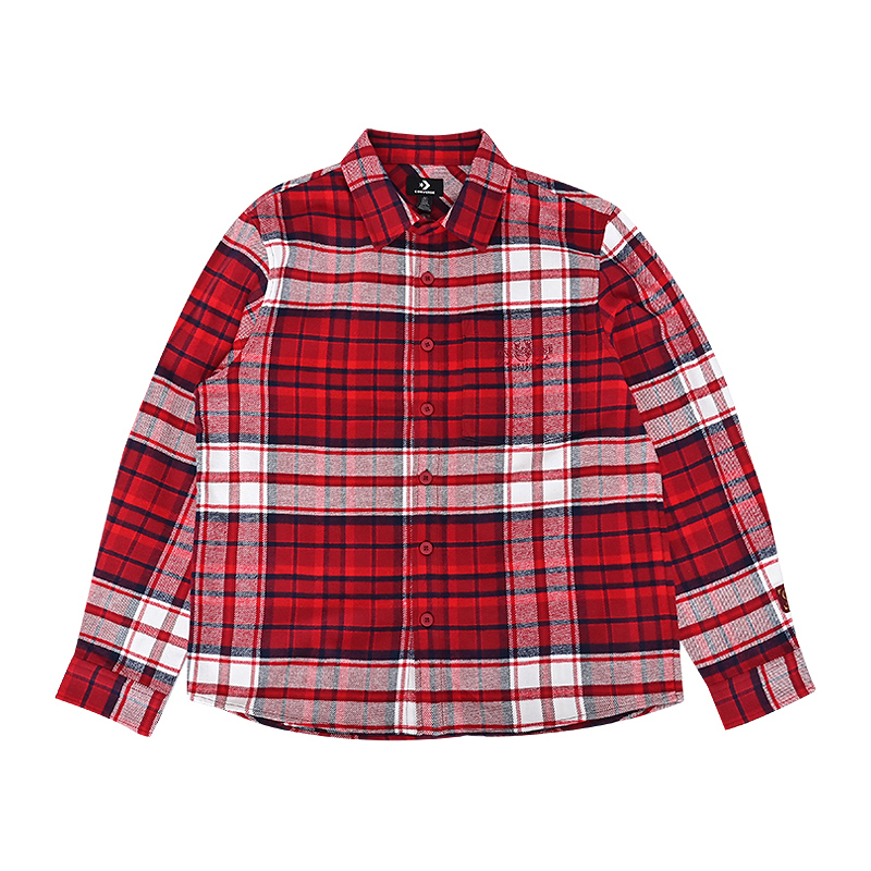 Converse Men's and Women's Shirts Year of the Horse New Year Theme Layered Shirts Striped Shirts Ucj393