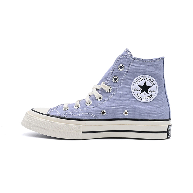 Converse New Sports Casual Shoes in Light Purple, High-Top Trendy Versatile Canvas Shoes A16811C
