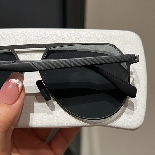 Pilot Sunglasses 2025 New Model Men's Large Frame Face-Slimming Sunglasses for Driving, Uv Protection Aviator Glasses