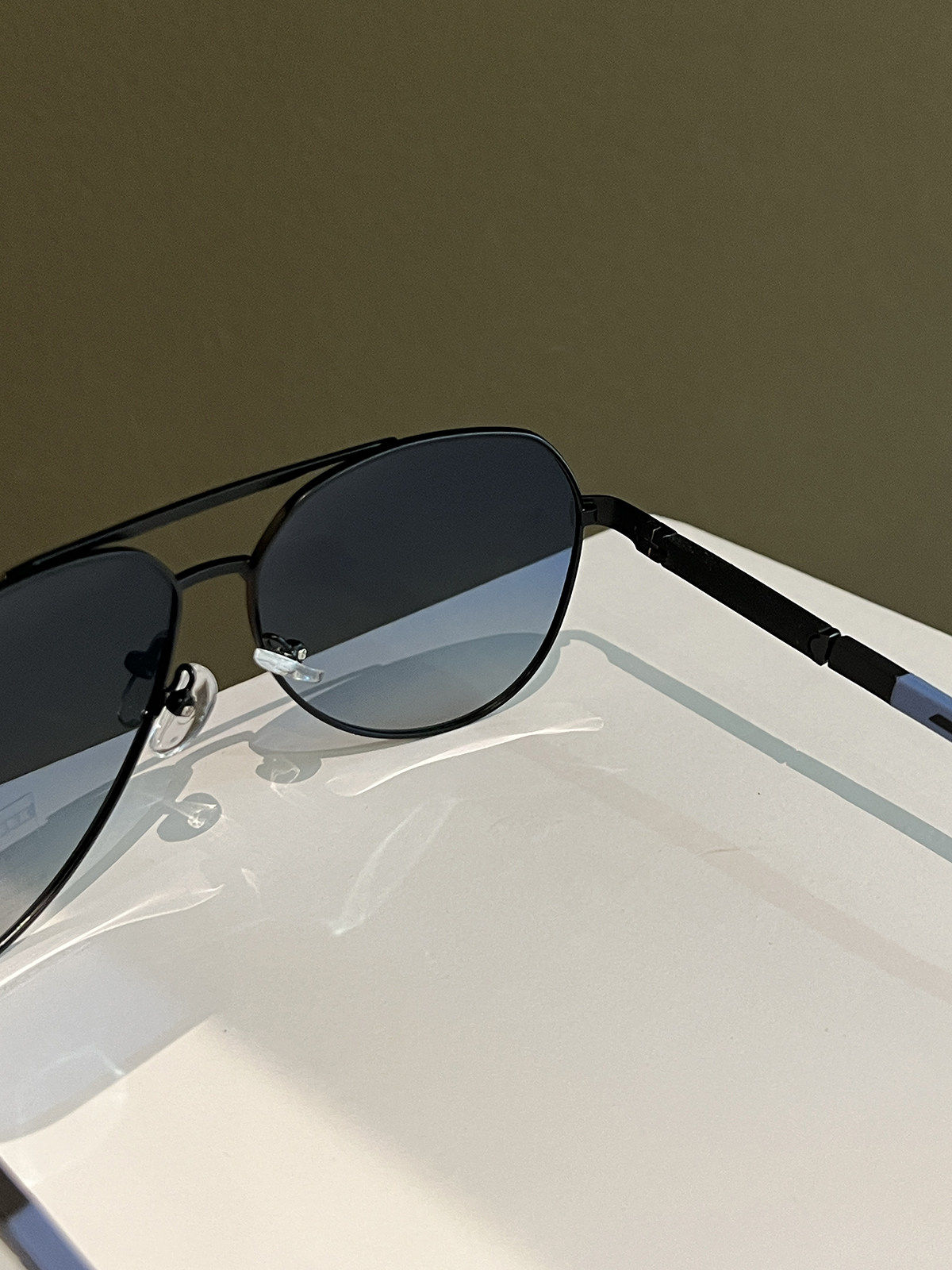 Anti-Uv Glare Sunglasses for Men, Special for Driving, High-Definition Polarized Sunglasses, Outdoor Sun Protection, Fishing Toad Glasses