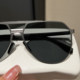 Pilot Sunglasses 2025 New Model Men's Large Frame Face-Slimming Sunglasses for Driving, Uv Protection Aviator Glasses