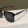 2025 New Style Cool Half-Frame Sunglasses for Men, Special for Driving, Outdoor Uv Protection Glasses, Trendy