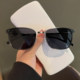 2025 new men's square frame handsome ultra-light sunglasses for driving polarized anti-UV sunglasses