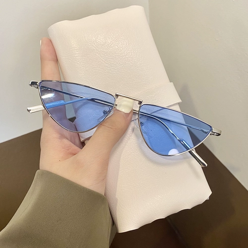 Брендовые очки на солнечной энергии, европейский стиль, популярно в интернете, кошачий глаз