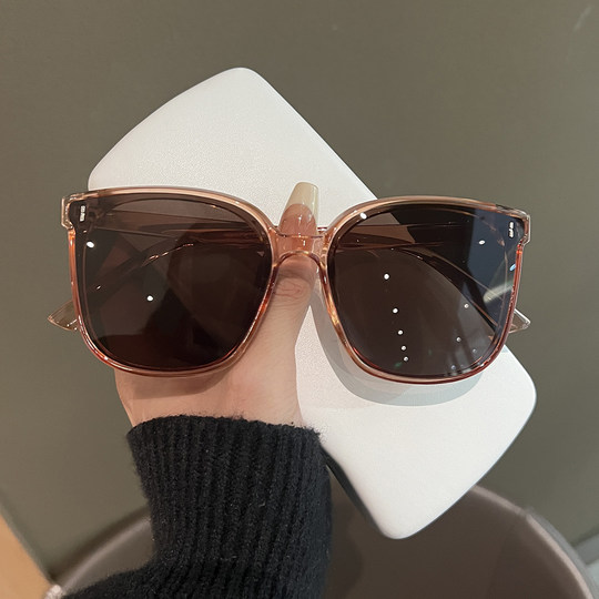 2023 New Men's Large Frame Slimming and Handsome Polarized Anti-UV Sunglasses Versatile Fashion Driving Sunglasses for Women