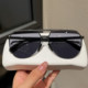 Pilot Sunglasses 2025 New Model Men's Large Frame Face-Slimming Sunglasses for Driving, Uv Protection Aviator Glasses