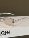 2025 new rimless mercury sunglasses for women y2k retro high-end temperament hot girl style sunglasses trend