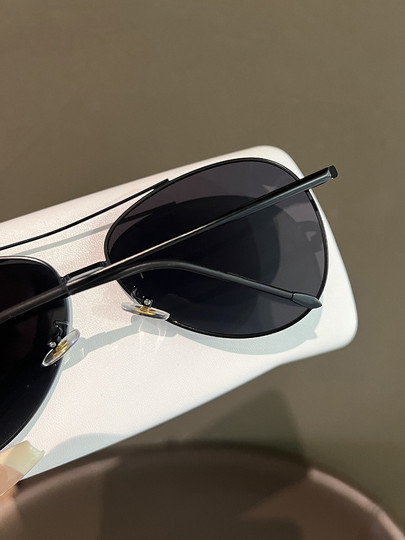 Aviator Sunglasses 2025 New Men's Driving Special Polarized Sunglasses Anti-UV Toad Glasses