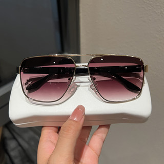 2025 New Pilot Sunglasses for Men, Large Frame, Face-Slimming, Driving Sunglasses, Outdoor Uv Protection Glasses, Trendy