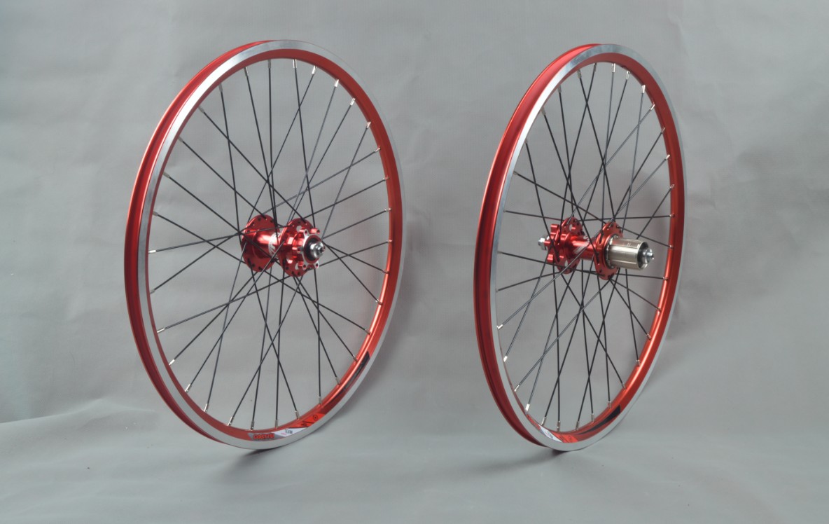 Roues de vélo cyclisme sur route 20 pouces - Ref 2381606 Image 4