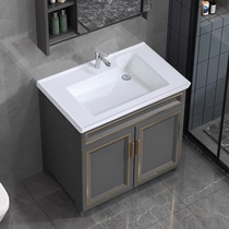 Bathroom washbasin Bathroom integrated ceramic basin Semi-embedded washbasin washbasin sink sink single basin 80