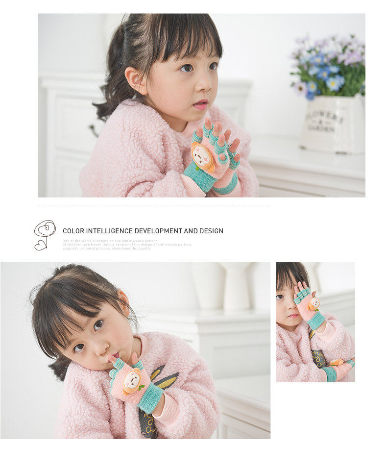 Gants pour enfants en acrylique - Ref 2146980 Image 34