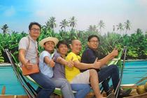 Vietnam shaker ban mai shaker Outdoor indoor double mesh bed Outdoor foldable bracket mesh bed