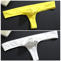 Thong nam từ nam t-store thong u lồi thiết kế nam đồ lót gợi cảm thong cotton màu rắn quần lót nữ thun lạnh