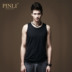 PINLI Quần áo thời trang nam mùa hè Slim cổ áo thấm mồ hôi vest nam đáy quần M017 áo thể thao Lót
