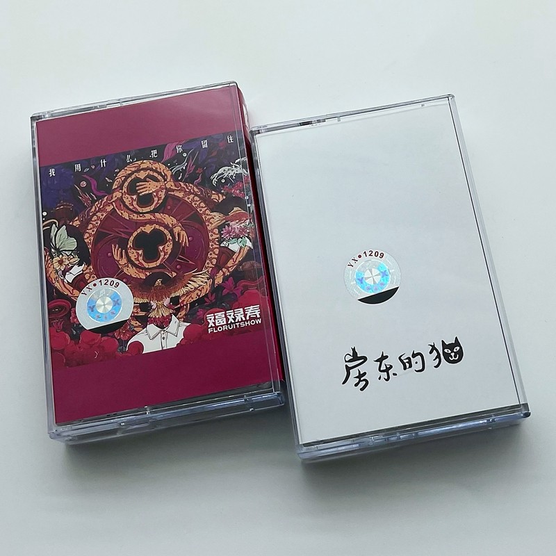 Tape Fu Lu Shou FloruitShow The landlord's cat two cassettes brand new unopened folk band
