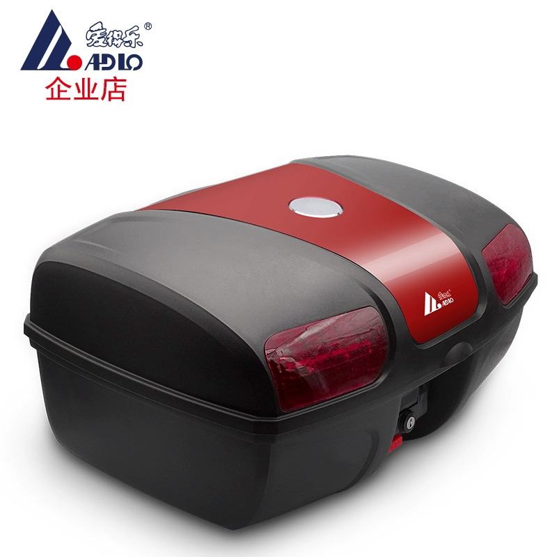 Aidele 8601 cốp xe máy Hộp đuôi lớn Phát hành nhanh chóng hộp công cụ cầm tay Hộp lưu trữ bàn đạp