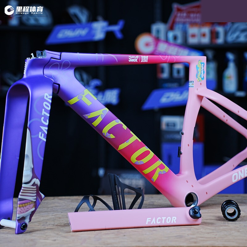 Factor One V3 Spongebob Squarepants/ Patrick Star Limited Edition Carbon Fiber Frame Set