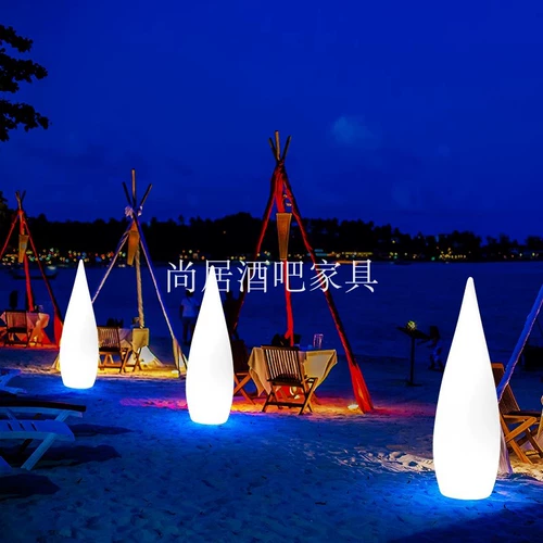 Дорожный торшер на солнечной энергии для беседки, настольная лампа для отеля, легкий роскошный стиль