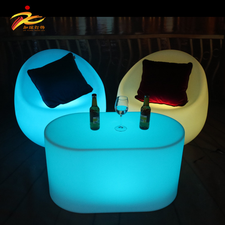 Plus Hyun KTV dạ quang bàn cà phê câu lạc bộ đêm câu lạc bộ hộp boong led bàn ghế thanh phân tán bàn chiếu sáng đồ nội thất - Giải trí / Bar / KTV