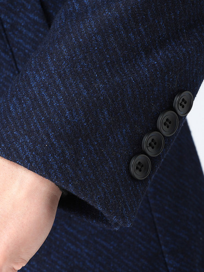 大牌撤柜清仓男装西装商务休闲中长款羊毛呢大衣外套男士风衣