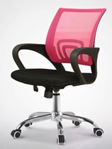 Black mesh lifting computer office chair home modern simple swivel chair breathable staff chair staff seat