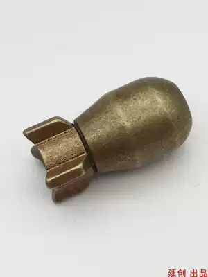 CNC make brass mini bomb type knife drop umbrella rope sling rope sling flashlight drop DIY drop spot