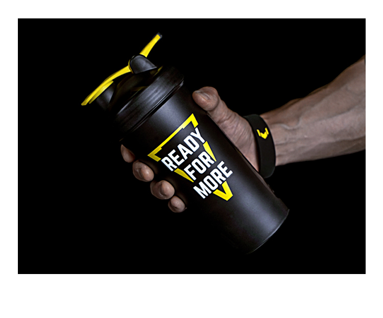 FitterGear Bột Protein Milkshake Tập Thể Dục Lắc Cup Thể Thao Xách Tay Chai Khuấy Cup Shaker bình đựng nước thể thao