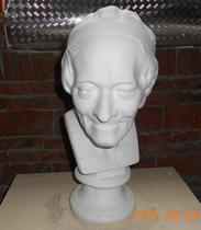 Plaster like Voltaire portrait head sketch art studio special professional art teaching aids art sculpture