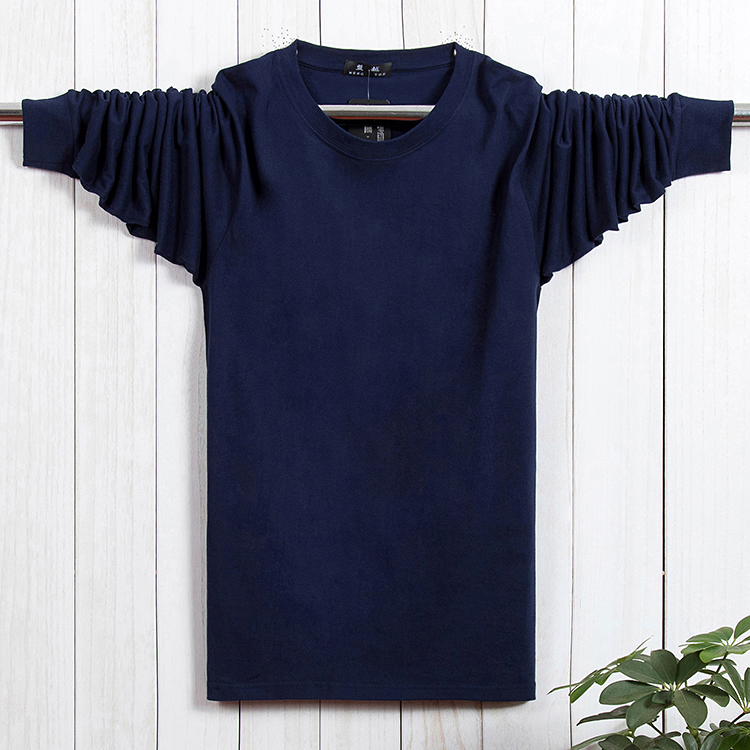 Thêm phân bón để tăng áo thun cotton dài tay cho bố cộng với size áo trung niên nam mặc áo khoác cũ của bố áo thun lạnh nam