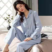 Pregnant womens pajamas postpartum breastfeeding spring and summer thin cotton moon clothing feeding Home clothing pregnancy casual suit women