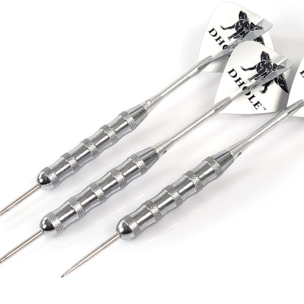 Cuesoul chính hãng DHOLE dòng đồng chrome nguyên chất cứng thẳng 26 gram phi tiêu kim Y1104 - Darts / Table football / Giải trí trong nhà phi tiêu 3 cánh