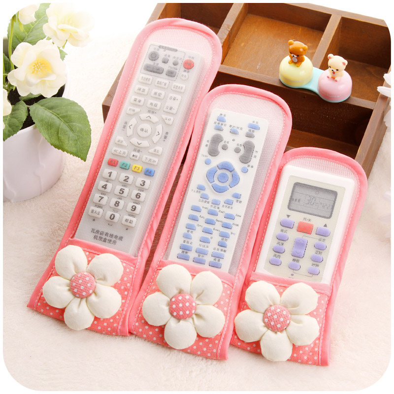 Land Flower Lace Clothing Remote Control Set TV Remote Control Cover - Resistance Cover